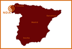 Mapa de España. Pulse para Ampliar.
